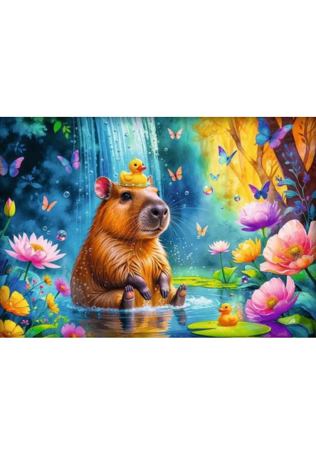 Trefl Puzzle 200 Kapybara