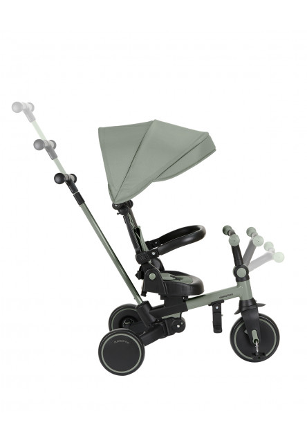 Tříkolka 8v1 Aluma Army Green