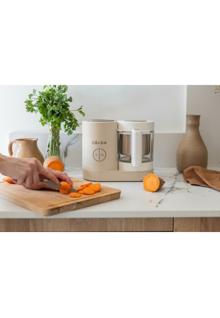 Parní vařič + mixér BABYCOOK Neo Clay Earth