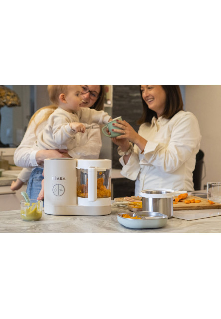 Parní vařič + mixér BABYCOOK Neo Clay Earth