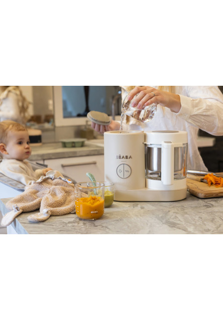 Parní vařič + mixér BABYCOOK Neo Clay Earth