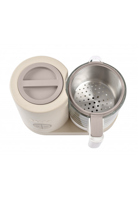 Parní vařič + mixér BABYCOOK Neo Clay Earth