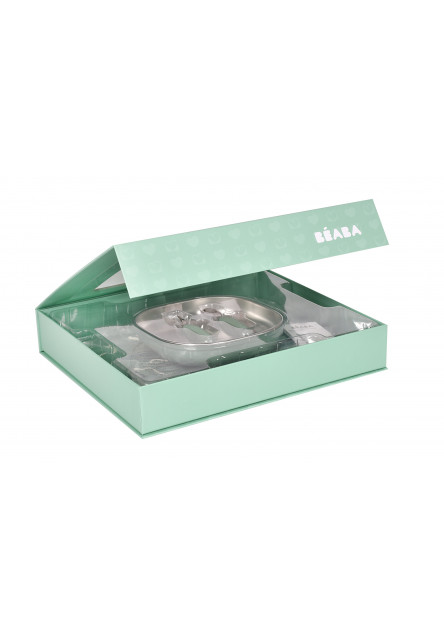 Jídelní sada pro nejmenší Sage Green