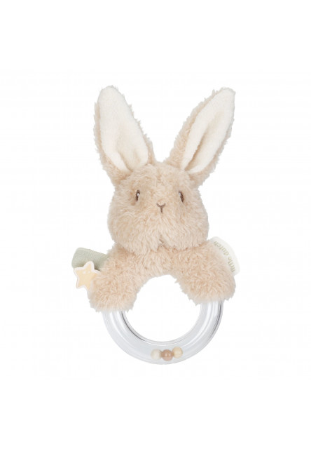 Hrkálka s korálkami králiček Newborn Naturals