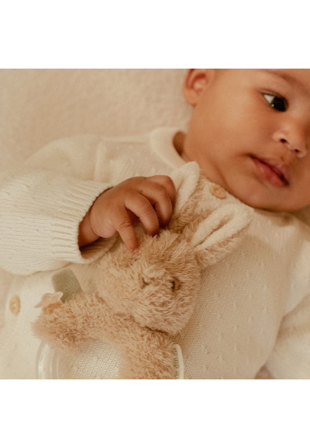 Hrkálka s korálkami králiček Newborn Naturals