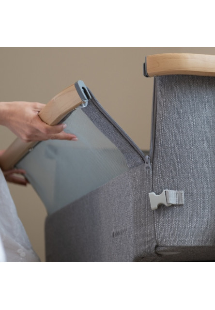 Postieľka prenosná Nanna Grey