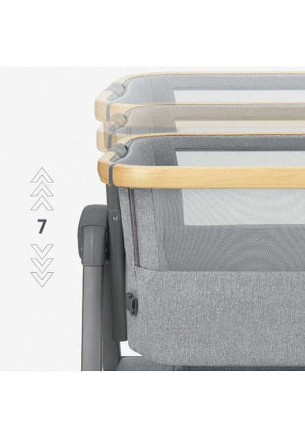 Postieľka prenosná Nanna Beige