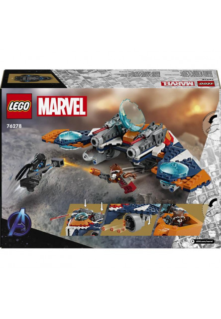 Rocketov tryskáč Warbird vs. Ronan