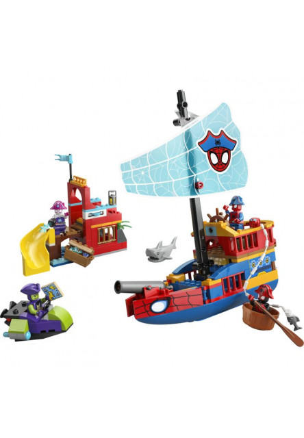 Pirátska loď Spideyho tímu