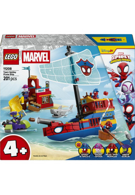 Pirátska loď Spideyho tímu