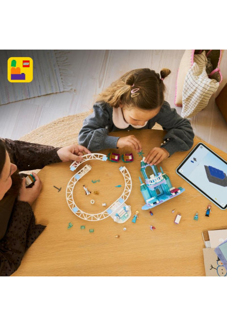 Elsin ľadový palác a jazda na snehu