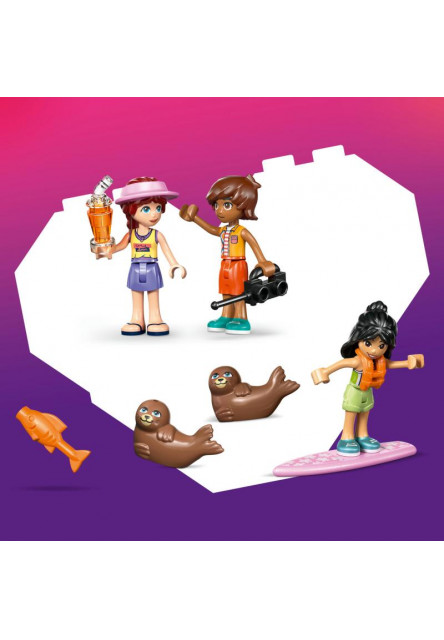 Plážový dom s tuleňmi