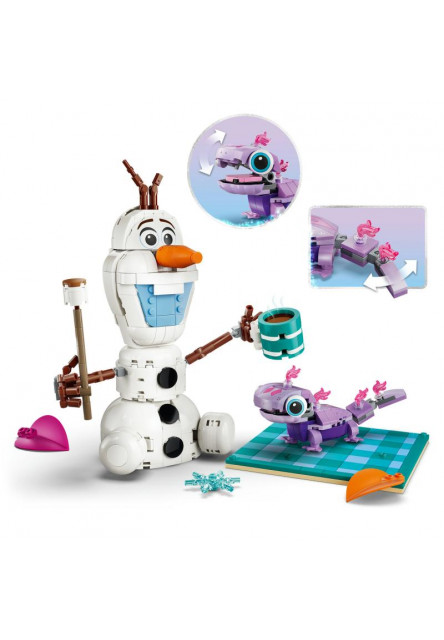 Olaf a Bruni na zábavnom pikniku