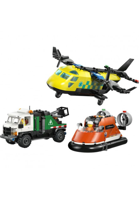 Remix: Lietadlo, servisné vozidlo a vznášadlo