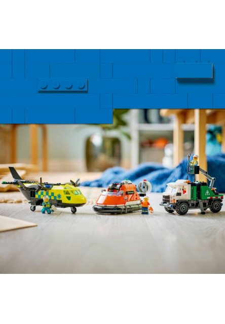 Remix: Lietadlo, servisné vozidlo a vznášadlo