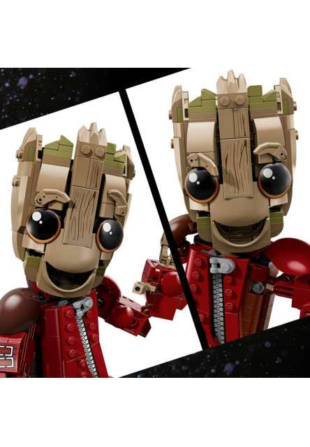 Groot v kombinéze Ničiteľov