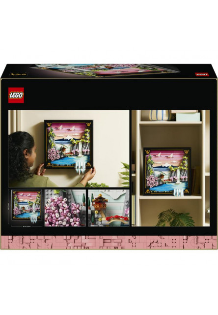 Krajina so sakurovým sadom