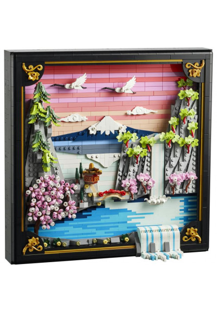 Krajina so sakurovým sadom