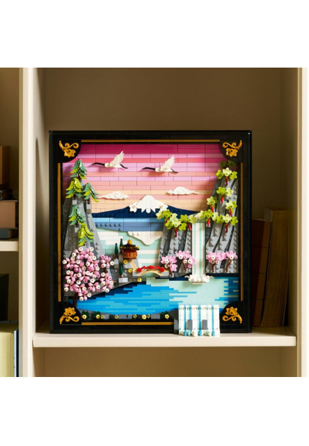 Krajina so sakurovým sadom