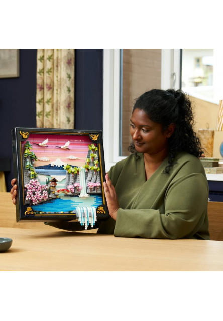 Krajina so sakurovým sadom