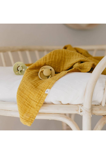 BIBS mušelínová zavinovačka z BIO bavlny (Sand)