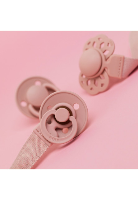 BIBS Loop klip na cumlík (Blush)