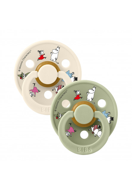 BIBS x Moomin darčekový set (Ivory / Sage)