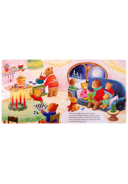 Vianočná knižka 24 adventných okienok