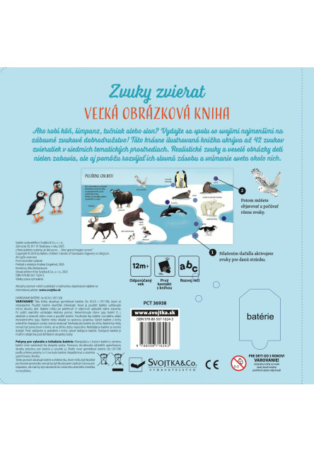 Veľká obrázková kniha - Zvuky zvierat