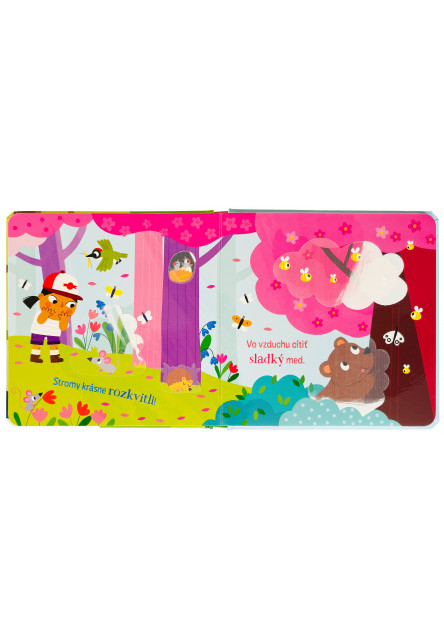 Maľovanie vodou do tašky Les