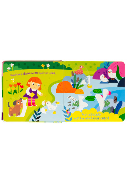 Maľovanie vodou do tašky Záhrada