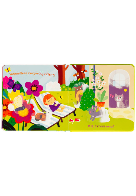 Maľovanie vodou do tašky Záhrada