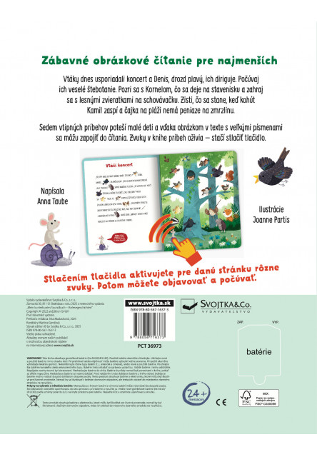Obrázková zvuková knižka Maľované príbehy