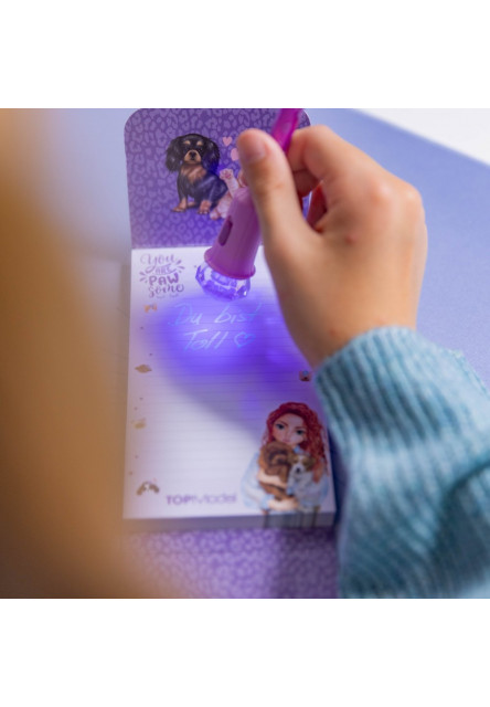 Tajné pero s LED svetlom