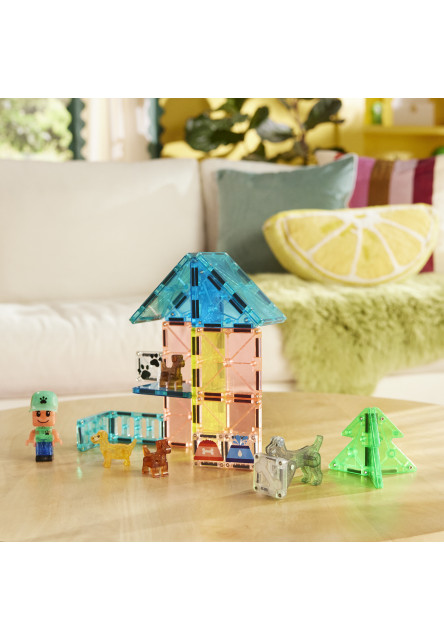 Magnetická stavebnice Puppy Park 27 dílů