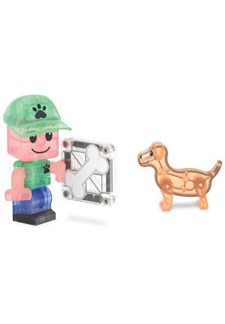 Magnetická stavebnice Puppy Park 27 dílů