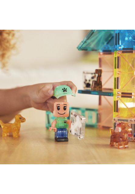 Magnetická stavebnice Puppy Park 27 dílů