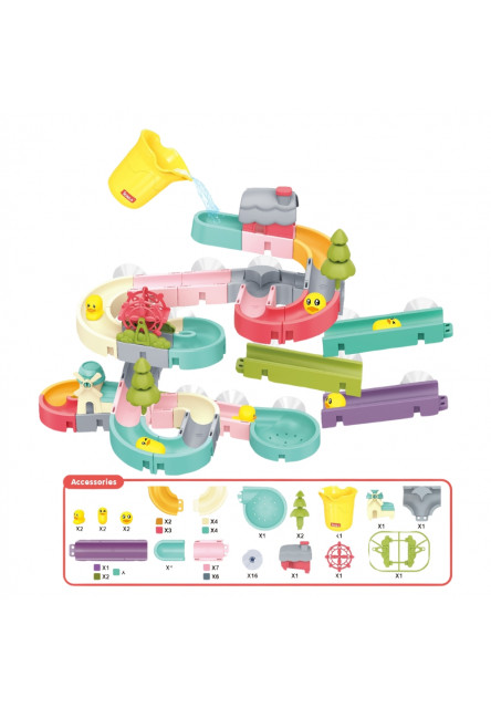 DIY Skluzavka do vody 62 ks