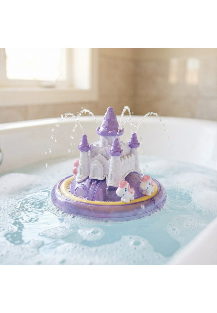 Stříkací hračka do vody Hrad fialový