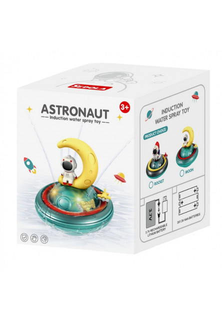 Stříkací hračka do vody Astronaut Měsíc