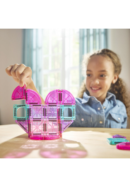 Magnetická stavebnice microMAGS Heart to Heart Travel Set 26 dílů