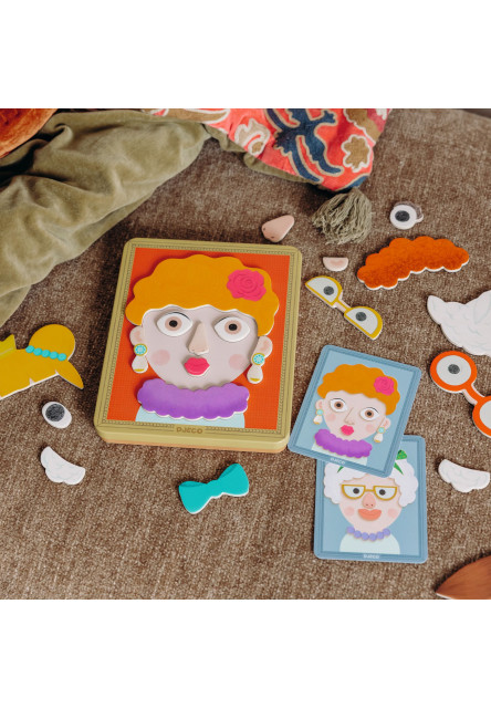 Magnetická skládačka Portréty