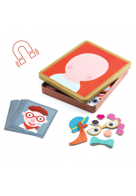 Magnetická skládačka Portréty