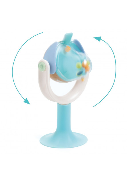 Chrastítko s přísavkou Ptáček