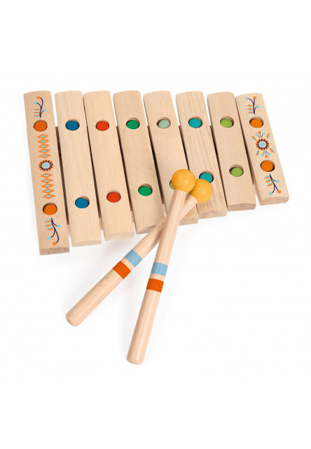 Dřevěný xylofon Animambo