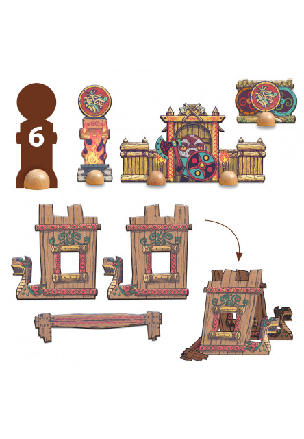 Arty Toys Puzzl Up a figurka Viking Alric Barbarious