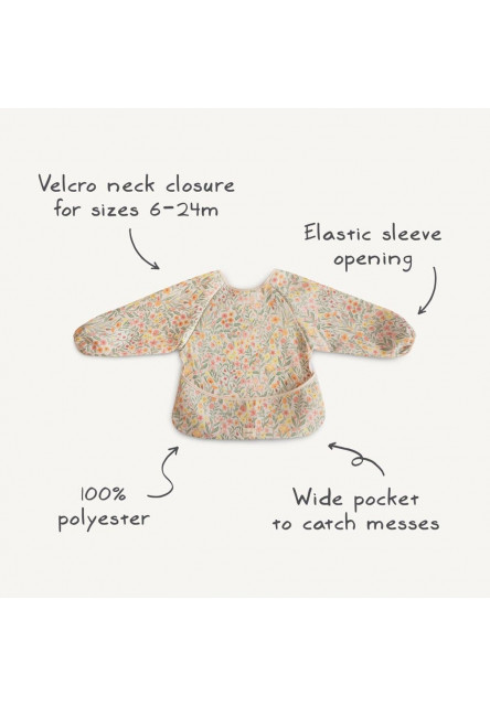 Podbradník s dlhým rukávom mushie - bows