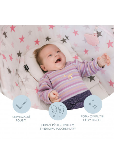 Podporný vankúšík Tencel, White