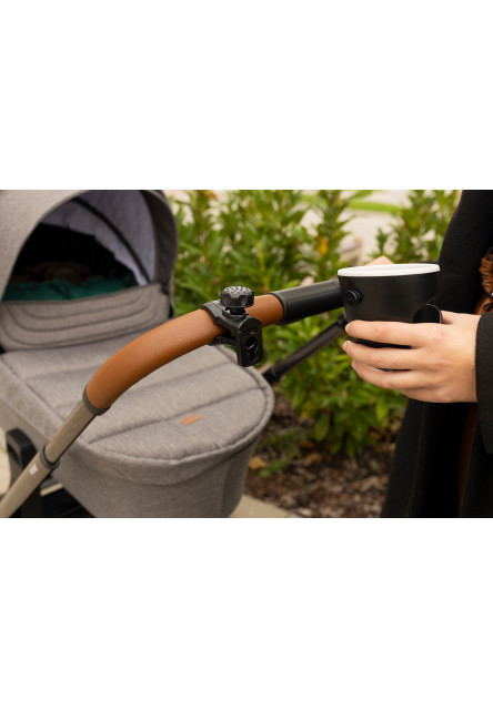Držák na pití na kočárek - Deluxe, Black