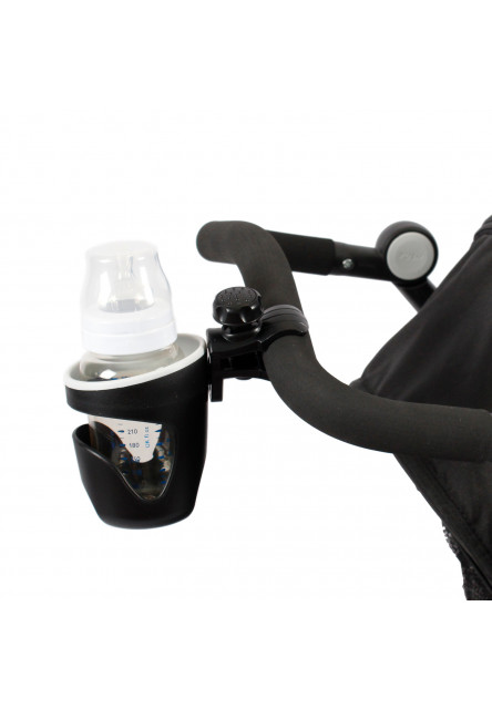 Držák na pití na kočárek - Deluxe, Black
